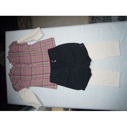 Ensemble Blouse, Legging Et Bloomer, 18 Mois