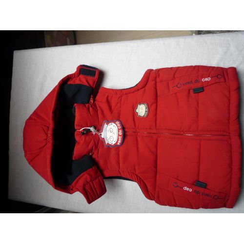 Gilet Sans Manche Rouge, 18 Mois
