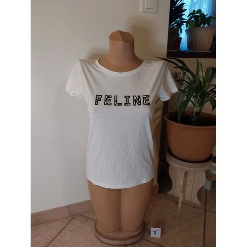 Tee-Shirt Femme Camaïeu Taille Xs Neuf (55)