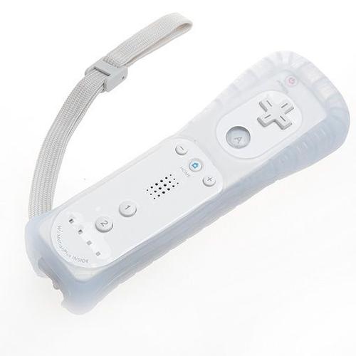 Manette Contrôleur Wiimote Pour Console Nintendo Wii + Motion Plus + Etui Silicone