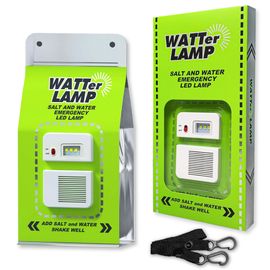 Lampe D'urgence À Eau Salée, Lanterne Portative Sans Batterie Pour La Randonnée, Équipement De Survie Essentiel Pour Le Camping, Lampe D'extérieur Pour Les Pannes De Courant