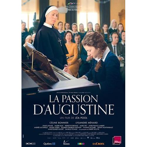 La Passion D'augustine - Véritable Affiche De Cinéma Pliée - Format 120x160 Cm -De Léa Pool Avec Céline Bonnier, Lysandre Ménard, Diane Lavallée, Valérie Blais, Pierrette Robitaille, Marie Tifo - 2016