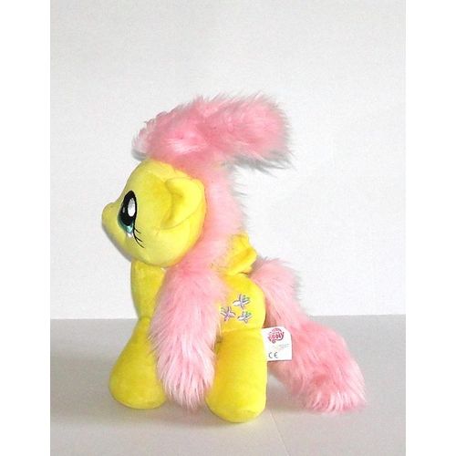 Mon Petit Poney  My Little Poney Pegase Jaune Brodés Papillons Peluche Doudou Hasbro 26cm