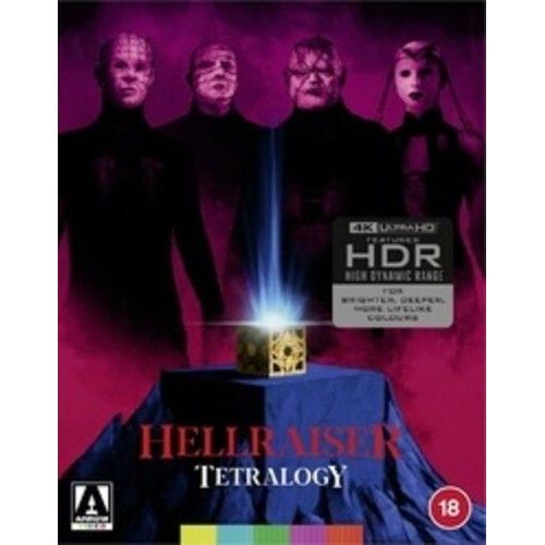 Hellraiser: Tetralogy (Special Edition) [Ultra Hd] Boxed Set, Special Ed, Uk - Import