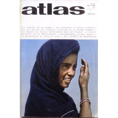 Atlas Histoire 63 - Les Colères De La Terre