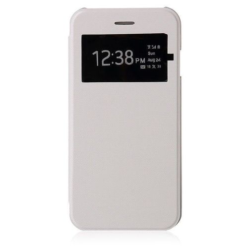 Etui À Rabat Cache Batterie Blanc Samsung Galaxy S5 Mini