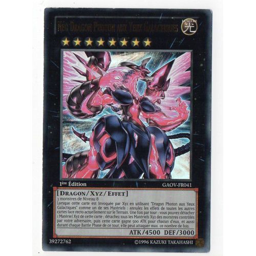 Yu-Gi-Oh! - Gaov-Fr041 - Néo Dragon Photon Aux Yeux Galactiques - Ultra Rare