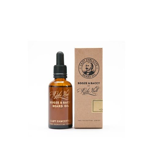 Huile Barbe  X Ricki Hall Booze & Baccy (50ml) Captain Fawcett's 