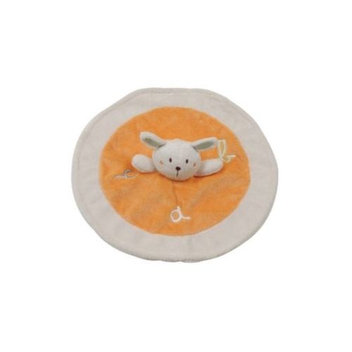 Doudou Peluche Hase Lièvre Bunny Kaninchen Lapin King Bear Semi Plat Jouet Vert Blanc Orange Blanc Bebe Naissance Peluche Éveil A B C Abc 