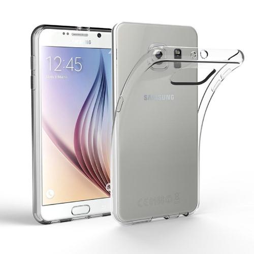 Housse Etui Coque Samsung Galaxy S6 Silicone Souple + Film Protection