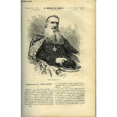 La Semaine Des Familles 9eme Annee N°29 - Monseigneur Pavy, Eveque D'alger, L'architecture Egyptienne,