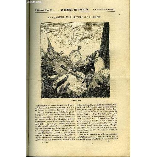 La Semaine Des Familles 5eme Annee N°33 - Un Cauchemar Dem. Mathieu (De La Drome), Le Mois De Marie, Jeune Fleur Et Jeune Fille, La Comedie Des Chemins De Fer Iii,