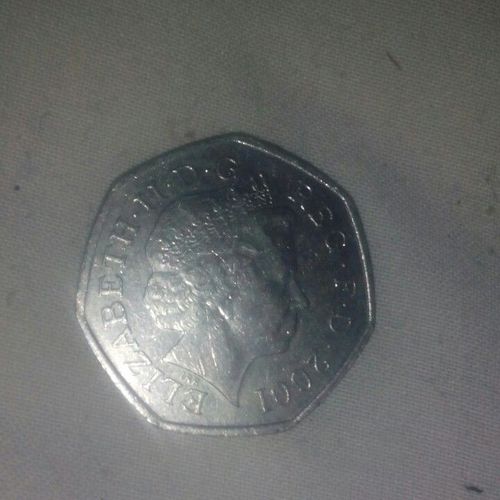 Monnaie 50  Pence Royaume Uni 