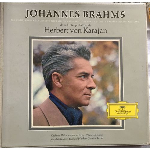 Les 4 Symphonies-Le Concerto Pour Violon-Les Variations Sur Thème De Haydn Et Requiem Allemand