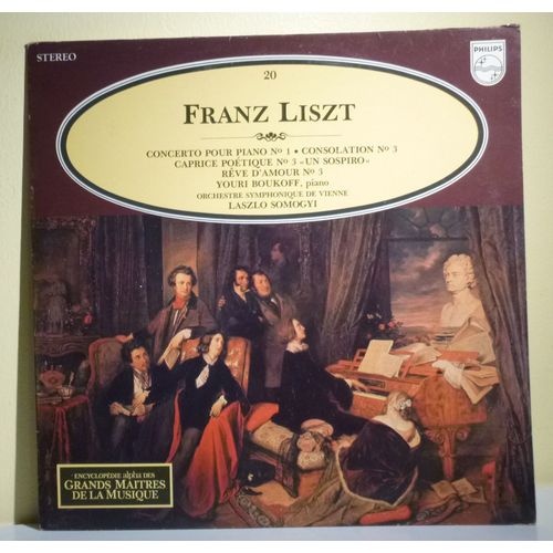 Franz Liszt Grands Maîtres De La Musique Vol.20