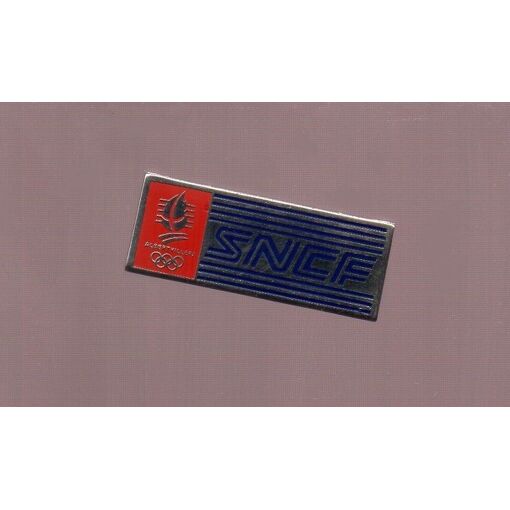 pins SNCF jeux olympiques albertville 1992