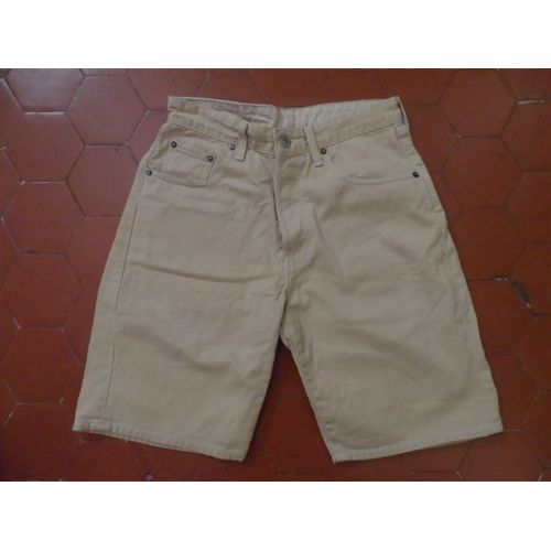 Bermuda Gabardine Coton Sable Levi's