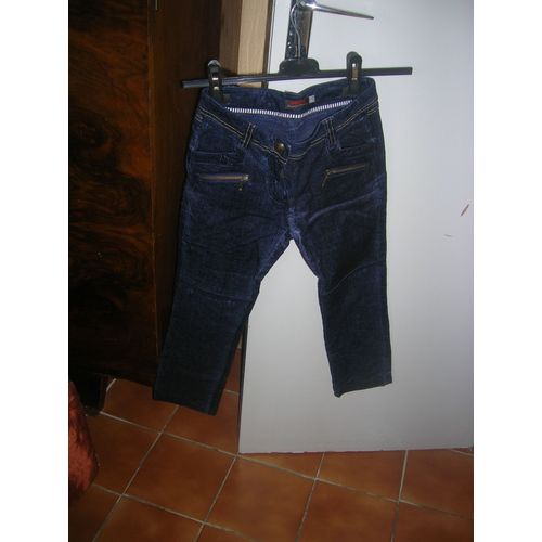 Pantalon Catimini Coton 10 Ans Bleu 