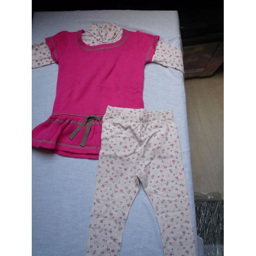Ensemble Robe, Sous-Pull Et Legging, 18 Mois