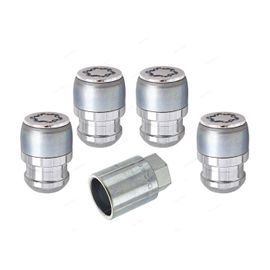 4 Vis Antivol Haute Secu 12x15/ 60degres/ Long 264mm/ Douille17mm