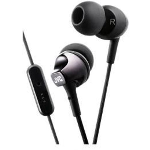 HA-FR325-B-E - Ecouteurs noirs intra-auriculaires avec commande/ microphone - Premium Sound
