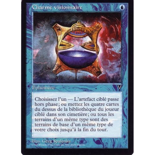 Charme Visionnaire - Mtg - Visions - C - 