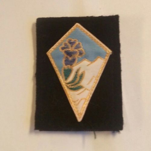 Insigne Tissu 27 Ème Régiment D'infanterie Alpine Velcro 