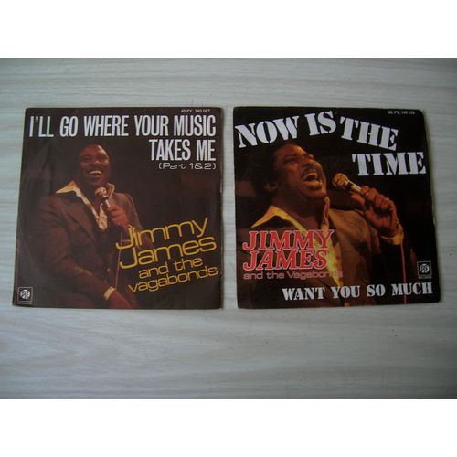 Lot Deux 45 Tours Jimmy James And The Vagabonds