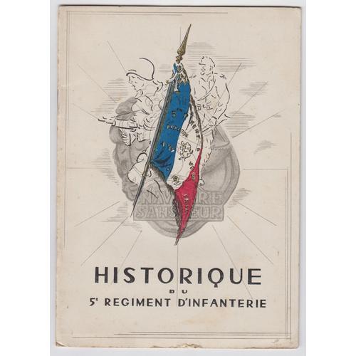 Historique Du 5éme Régiment D'infanterie