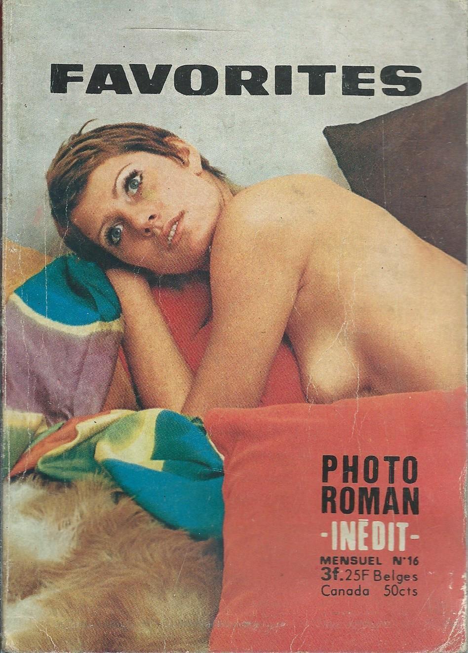 photo roman - inédit - pour adulte ] favorites n° 16 ( 2ème trimestre 1970  ) :  chère madame  -  au bout du rouleau  -  repose en paix shammer !   | Rakuten