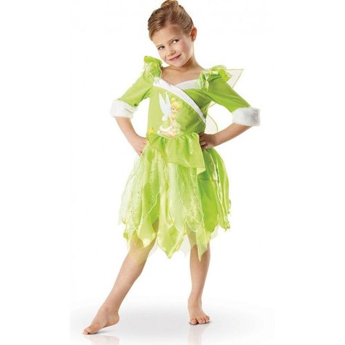 Déguisement Fée Clochette Winter Enfant Luxe - 3-4 Ans (104 Cm)