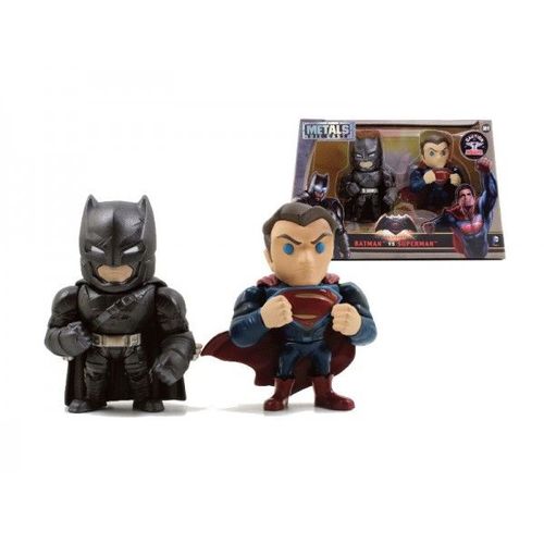 Figurine Batman Vs Superman - Pack Armored Batman & Superman 10cm