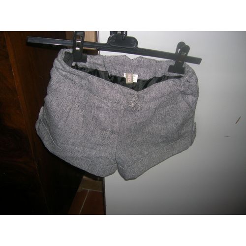 Short Caprice De Fille Polyester 10 Ans Gris