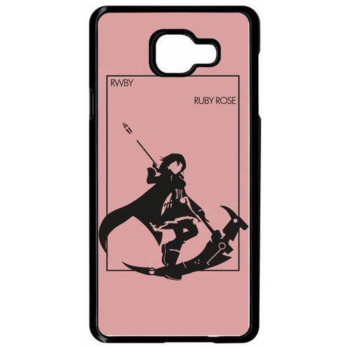 Coque Galaxy A7 (2016) - Rwby Rose - Noir