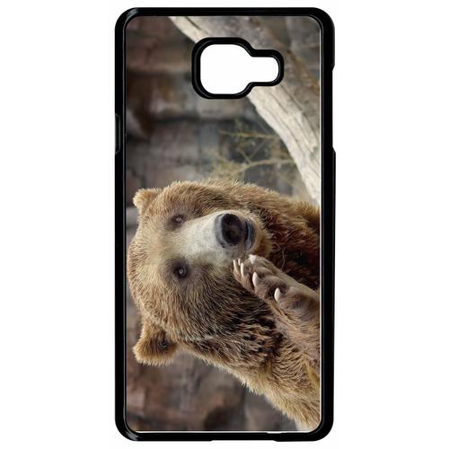 Coque Galaxy A7 (2016) - Gros Ours Brun - Noir