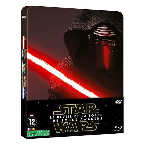 Star Wars : Le Réveil De La Force - Blu-Ray + Blu-Ray Bonus + Dvd - Édition Boîtier Steelbook
