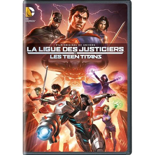 La Ligue Des Justiciers Vs Les Teen Titans