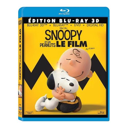 Snoopy Et Les Peanuts - Le Film - Blu-Ray 3d + Blu-Ray + Dvd + Digital Hd