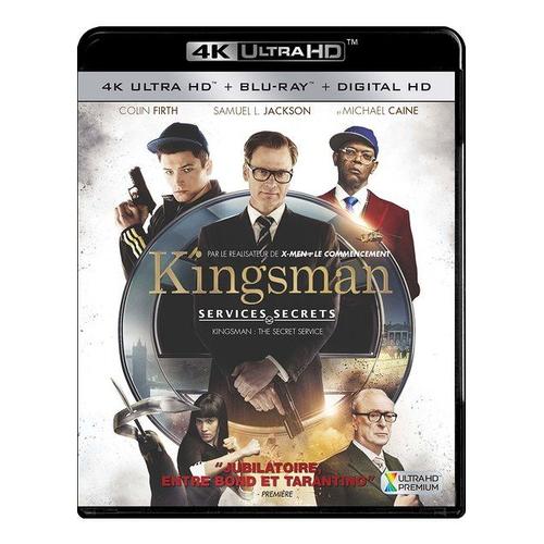 Kingsman : Services Secrets - 4k Ultra Hd + Blu-Ray + Digital Hd