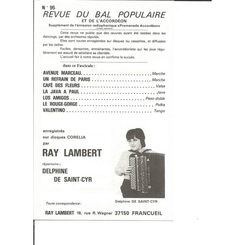 Revue Du Bal Populaire N° 95