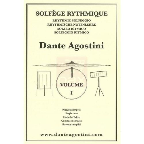 Solfège Rythmique - Cahier N° 1