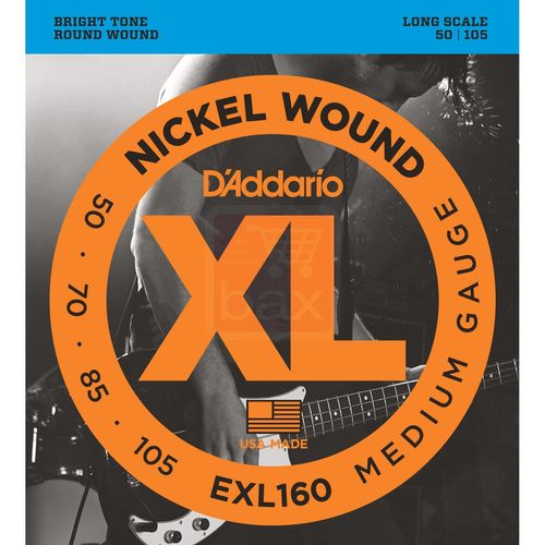 Daddario Exl160 Jeu De Cordes Pour Basse Électrique