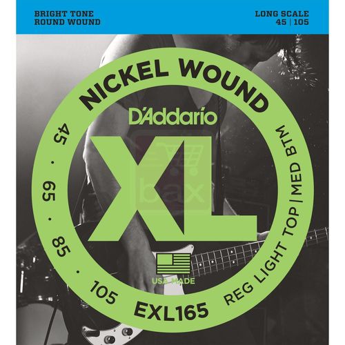 Daddario Exl165 Jeu De Cordes Pour Basse Électrique