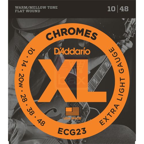 Daddario Ecg23 Jeu De Cordes Pour Guitare Jazz