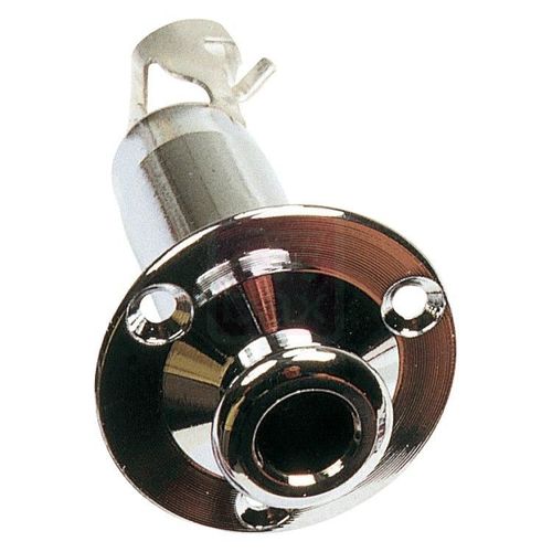 Yellow Parts Ez1391 Jack Attache Courroie Chrome (Type Takamine) Pour Guitare Acoustique
