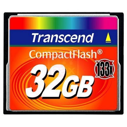 Transcend - Carte mémoire flash - 32 Go - 133x - CompactFlash