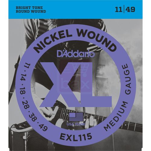 Daddario Exl115 Jeu De Cordes Pour Guitare Électrique