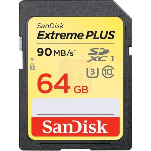 SanDisk Extreme Plus SDXC 64 Go carte mémoire