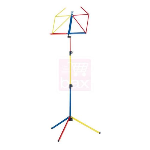 Konig & Meyer 10010 Pupitre Avec Plateau Pliant, Rainbow