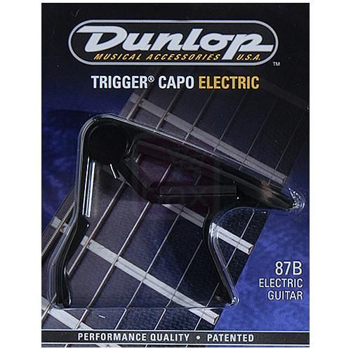 Dunlop 87b Capodastre Pour Guitare Électrique Noir